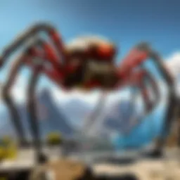 Strategic placement of Spider Racks on Gibraltar map