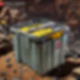 Apex Legends supply bin with items