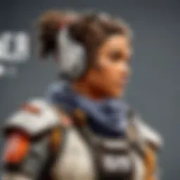 Illustration of text ping icons in APEX Legends gameplay