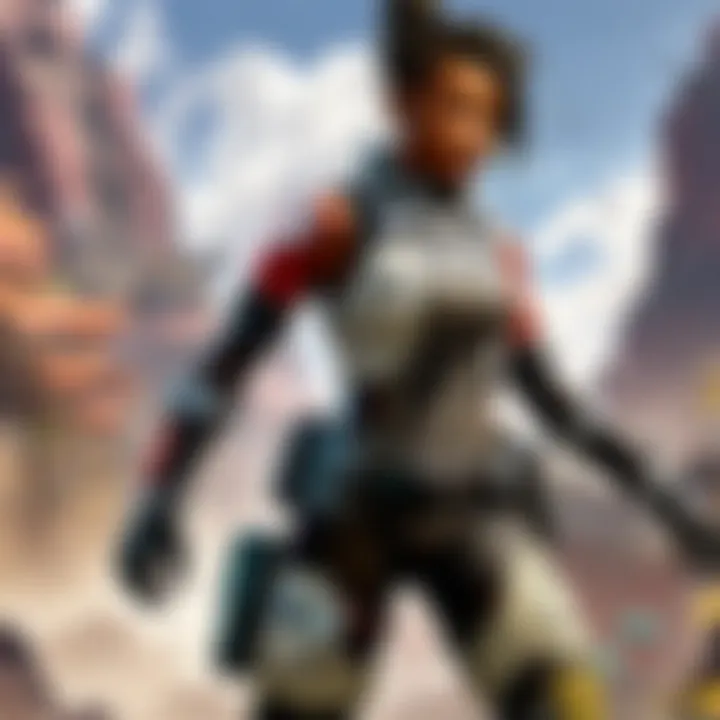 Strategic character deployment in Apex Legends