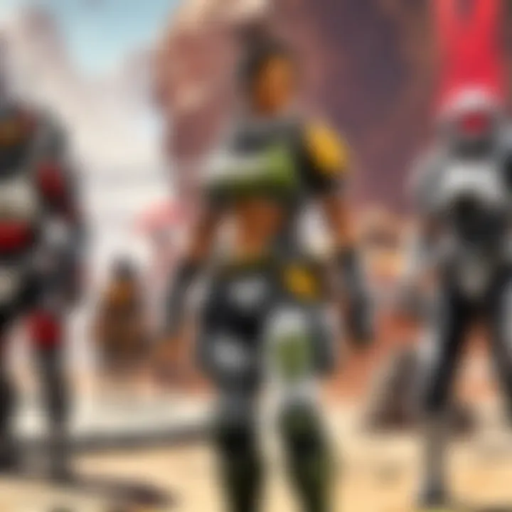 Spectators watching an Apex Legends small tournament