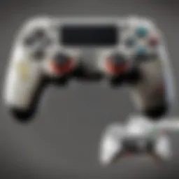 Illustration of various gaming controllers