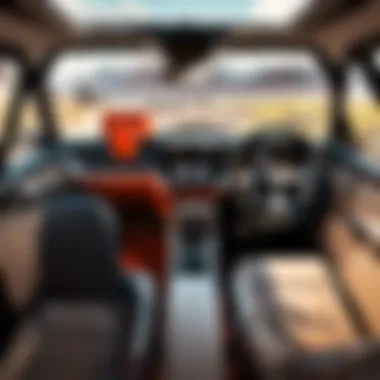Immersive Interior Layout of the Trident Car Trident Car Interior Design
