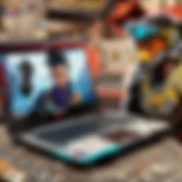 Innovative Laptop Design for Apex Legends