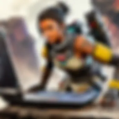 Sleek and Powerful Gaming Laptop Sleek and Powerful Gaming Laptop for Apex Legends