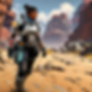 Exploring the map in APEX Legends