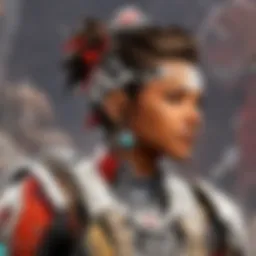 A digital marketplace showcasing Apex Legends accounts
