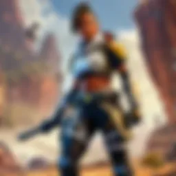 Overview of Apex Legends gameplay featuring diverse characters and vibrant environments
