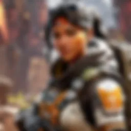 Visual representation of the Ping Black Dot in APEX Legends gameplay.