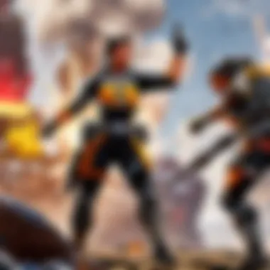 Victory Celebration in APEX Legends Team Deathmatch