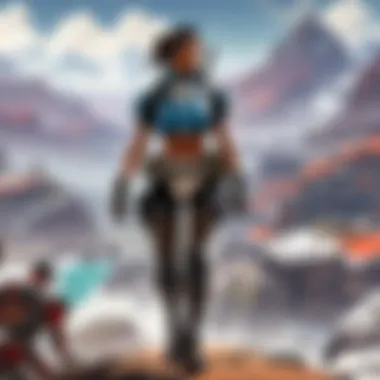 Interactive Hosting Map Apex Legends map with hosting symbols