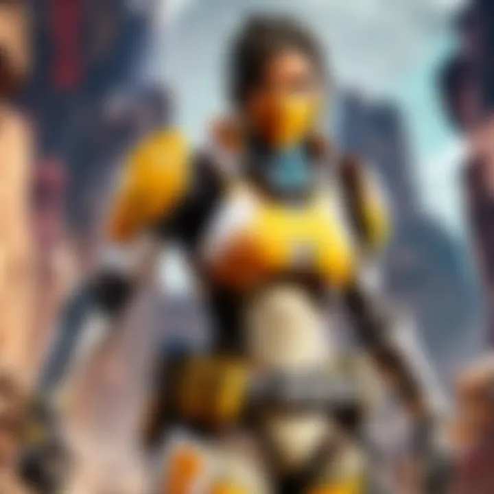 A player in Apex Legends utilizing a discount code during gameplay