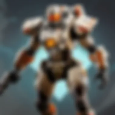 A futuristic visualization showcasing the functionality of a strike pack